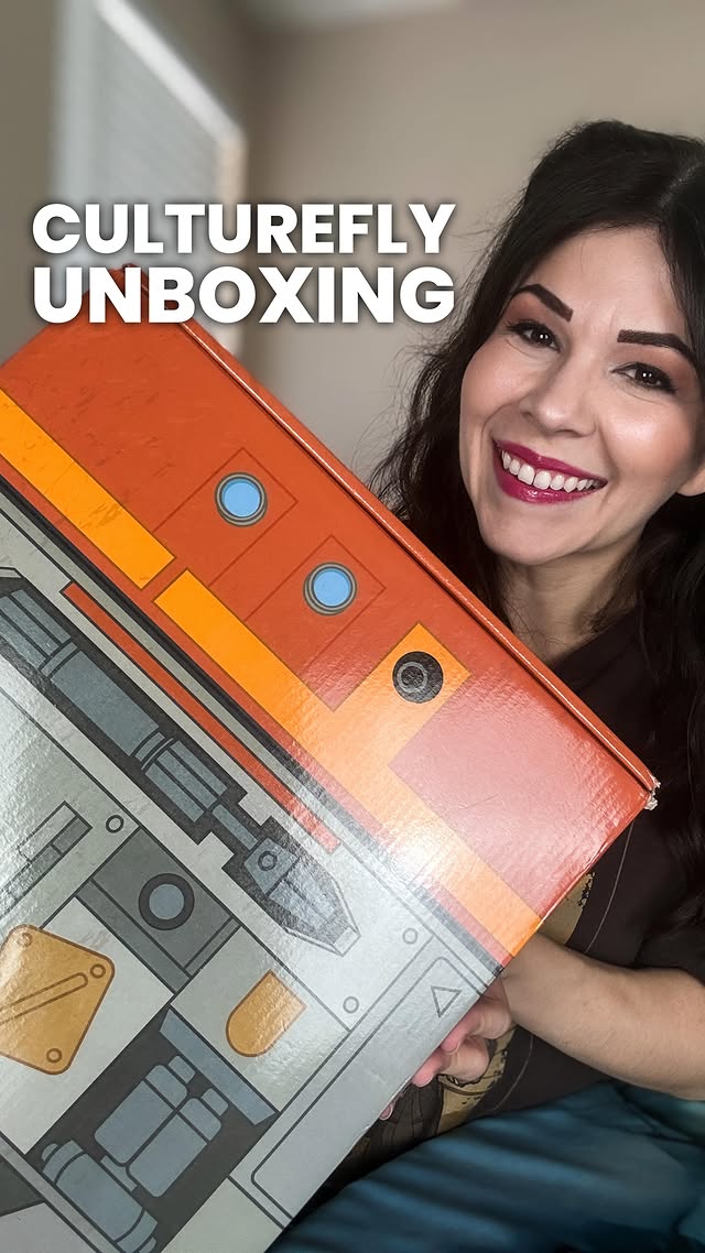 Instagram post by @anakinandhisangel for Culturefly. Caption reads: [...] Star Wars subscription box by....