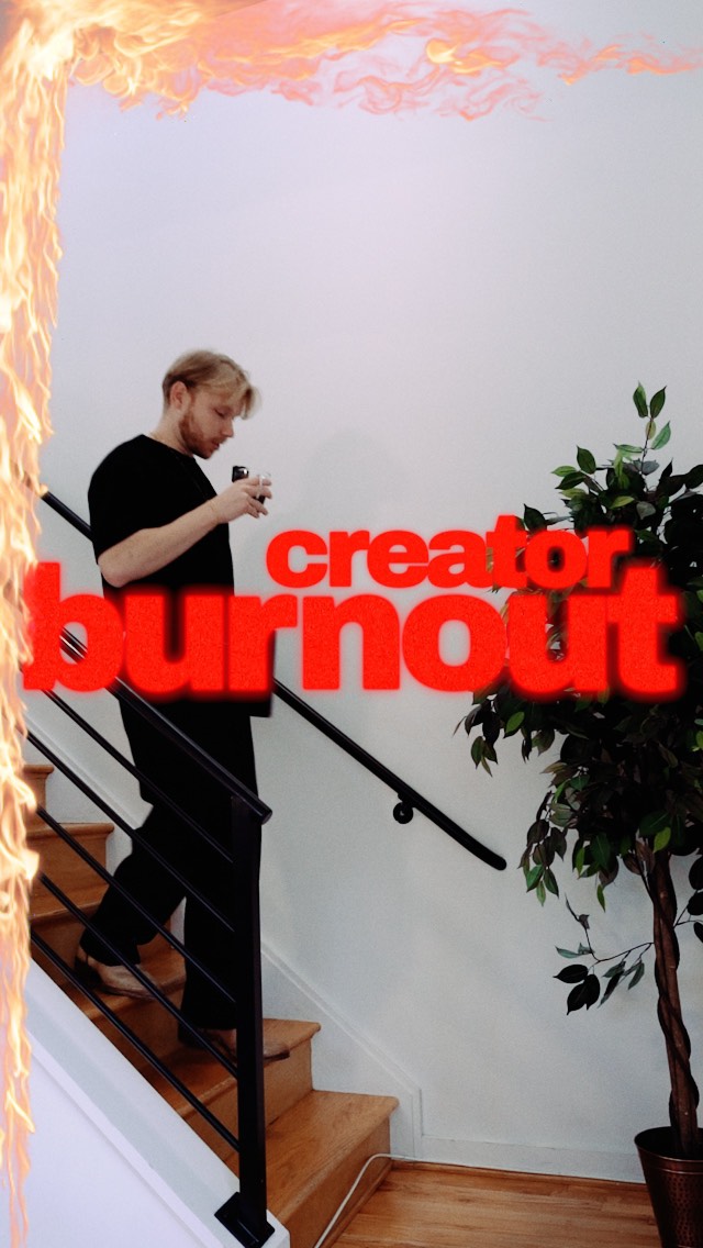 Instagram post by @dmitrihasideas for Motion Array. Caption reads: REMEMBER: ur goal as a creator is to make the....