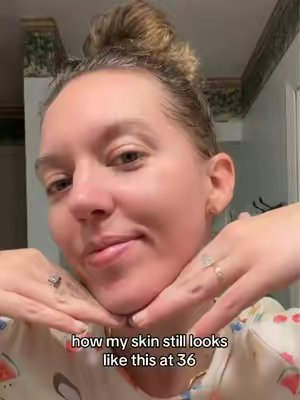 TikTok post by @glowupcommunitea for Eight Saints Skincare. Caption reads: [...] skin try alternating with this!....