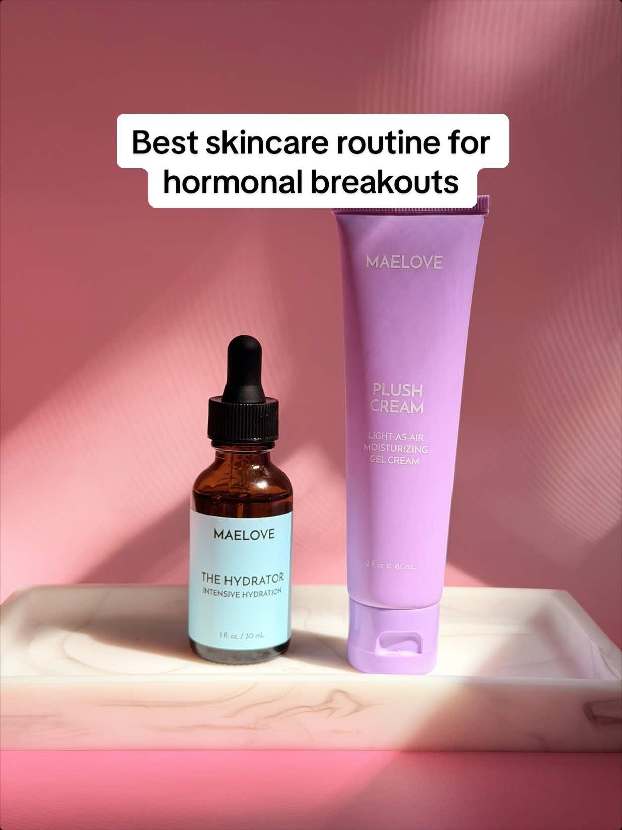 TikTok post by @pinaysocial for Maelove. Caption reads: [...] back that healthy, dewy glow: ✨ Step 1:....