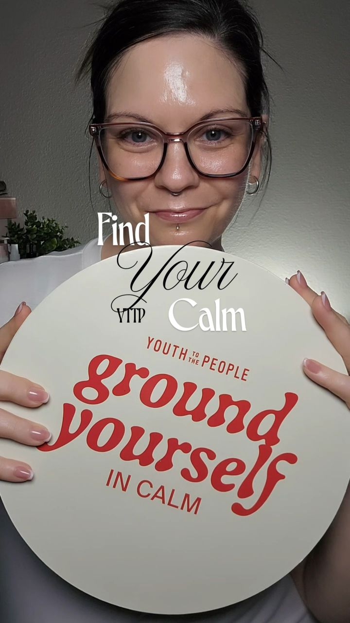 Instagram post by @waves_for_dayzz for Youth To The People. Caption reads: POV: you found calm… and it came in a cleanser. 🍄....