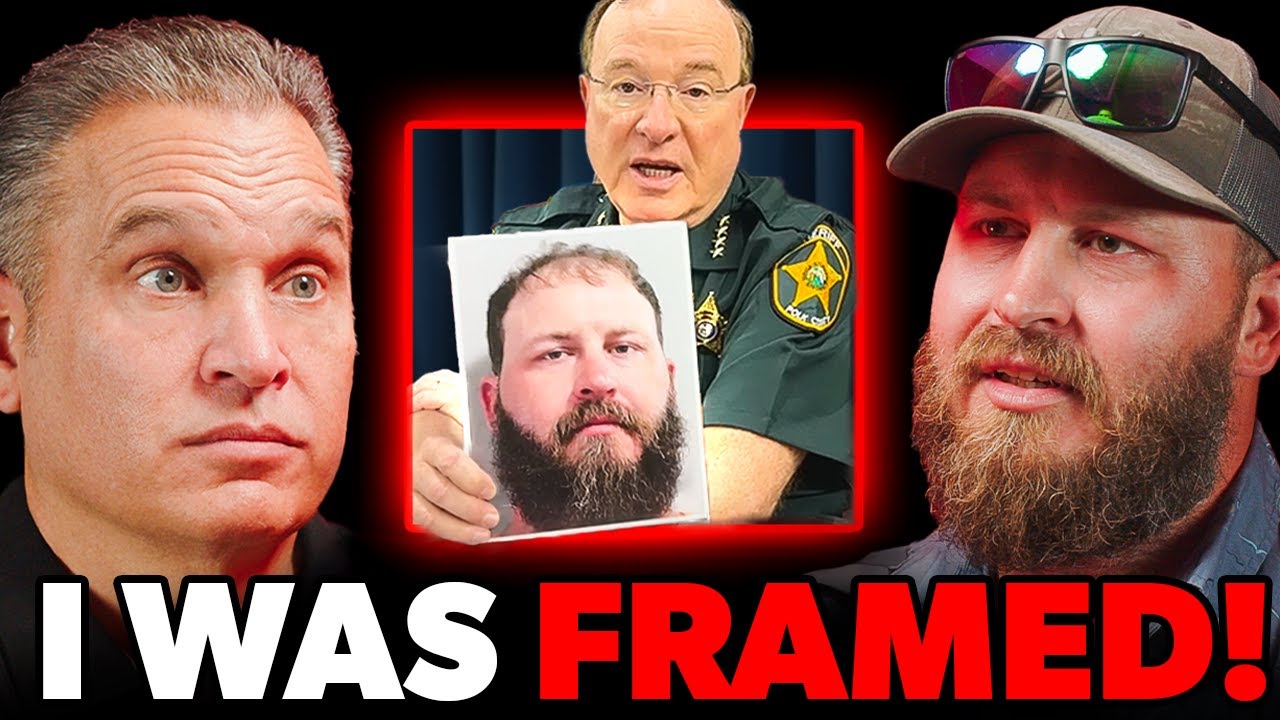 YouTube post by @InsideTrueCrime for GhostBed. Caption reads: Sheriff Grady Judd Arrests Extortion Victim |....