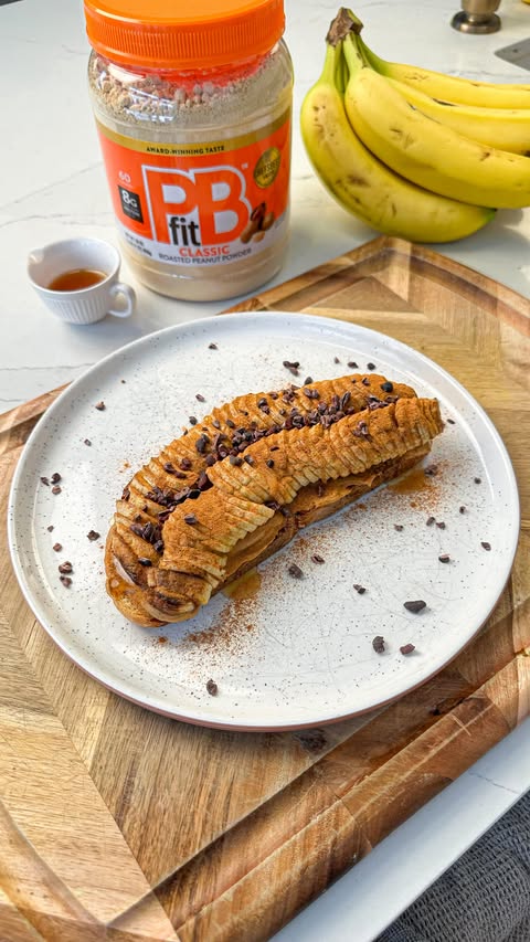 Instagram post by @that.veganbabe for PBfit. Caption reads: National Peanut Butter Day!!! 🥜 #PBfitPartner You....