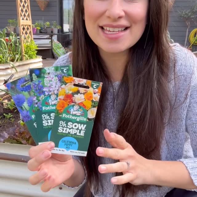 Instagram post by @louiseskitchengarden1 for B&M Stores. Caption reads: #ad Get your garden ready for summer and encourage....