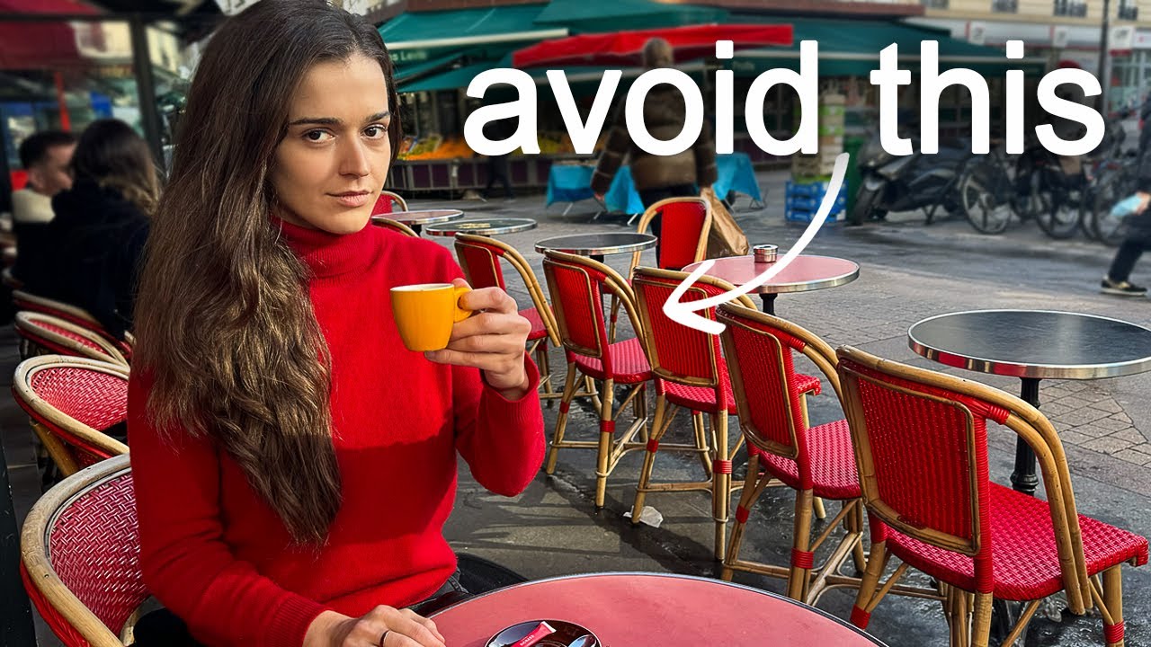 YouTube post by @LucileHR for Lingoda. Caption reads: 12 Things NOT to do in Paris (by a Local)!.