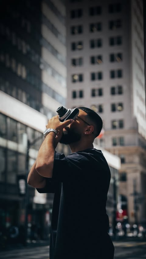 Instagram post by @nealjolly for Fujifilm Instax North America. Caption reads: The challenge was simple: Can the instax mini 99....
