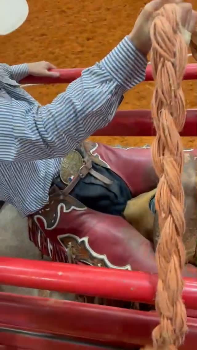 Instagram post by @jase.stout for Resistol. Caption reads: [...] to win Texarkana this weekend! • • •....