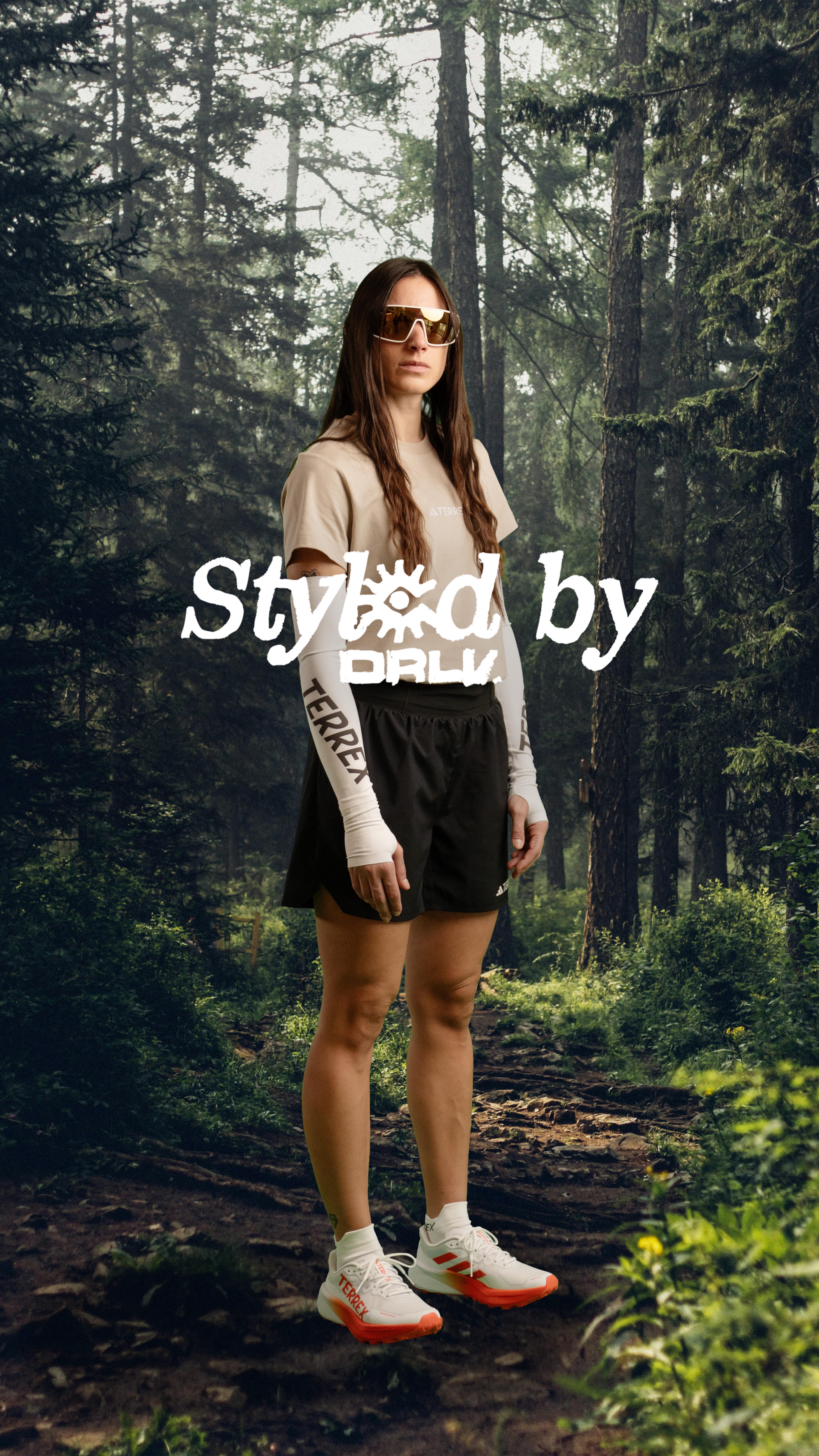 Instagram post by @__drlv__ for adidas TERREX. Caption reads: Adaptability at the core.

In this special episode....