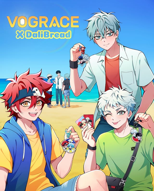 Instagram post by @dalibread for Vograce. Caption reads: So happy to be collaborating with....