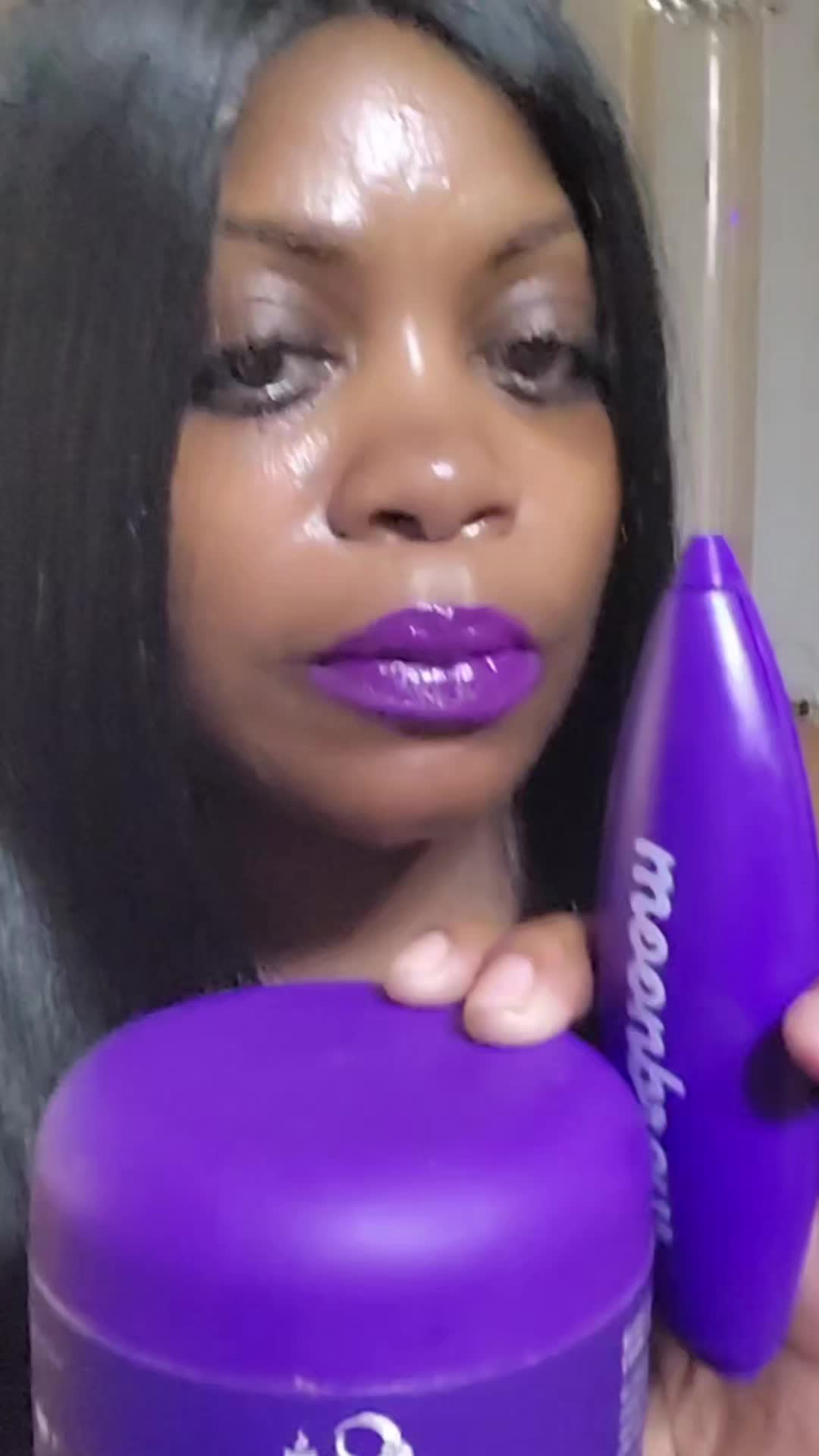 TikTok post by @felicialwilliams27 for MoonBrew. Caption reads: #moonbrew #hotcocoa #melatonon#magnesium #sleep....