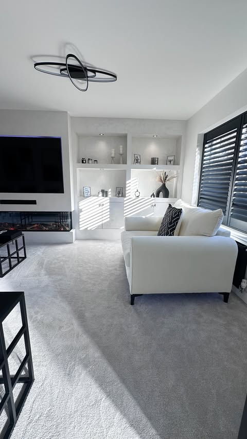 Instagram post by @themonomanor for Olivias. Caption reads: L I V I N G  R O O M

Next weekend we will be....