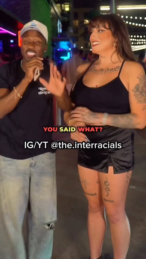 Instagram post by @the.interracials for Rockstar Original. Caption reads: Didn’t expect that😭🤔😳 @rockstaroriginal....
