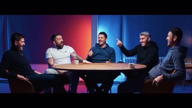 Instagram post by @liambeefysmith for Montirex. Caption reads: [...] a podcast! Sponsored by @thatprizeguy....