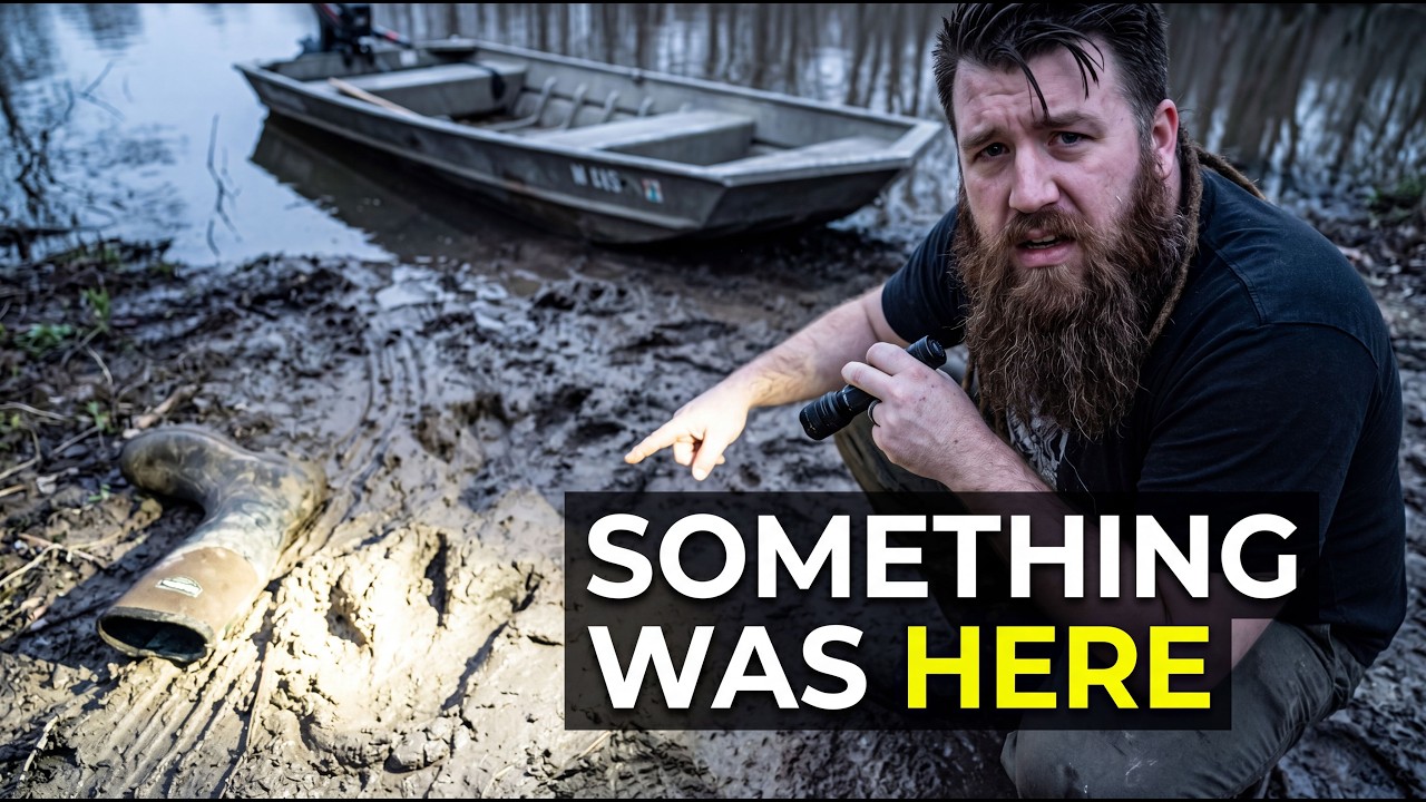YouTube post by @WhatLurksBeneath for Policygenius. Caption reads: Why Are Hunters Are Scared Of Louisiana Swamps?.
