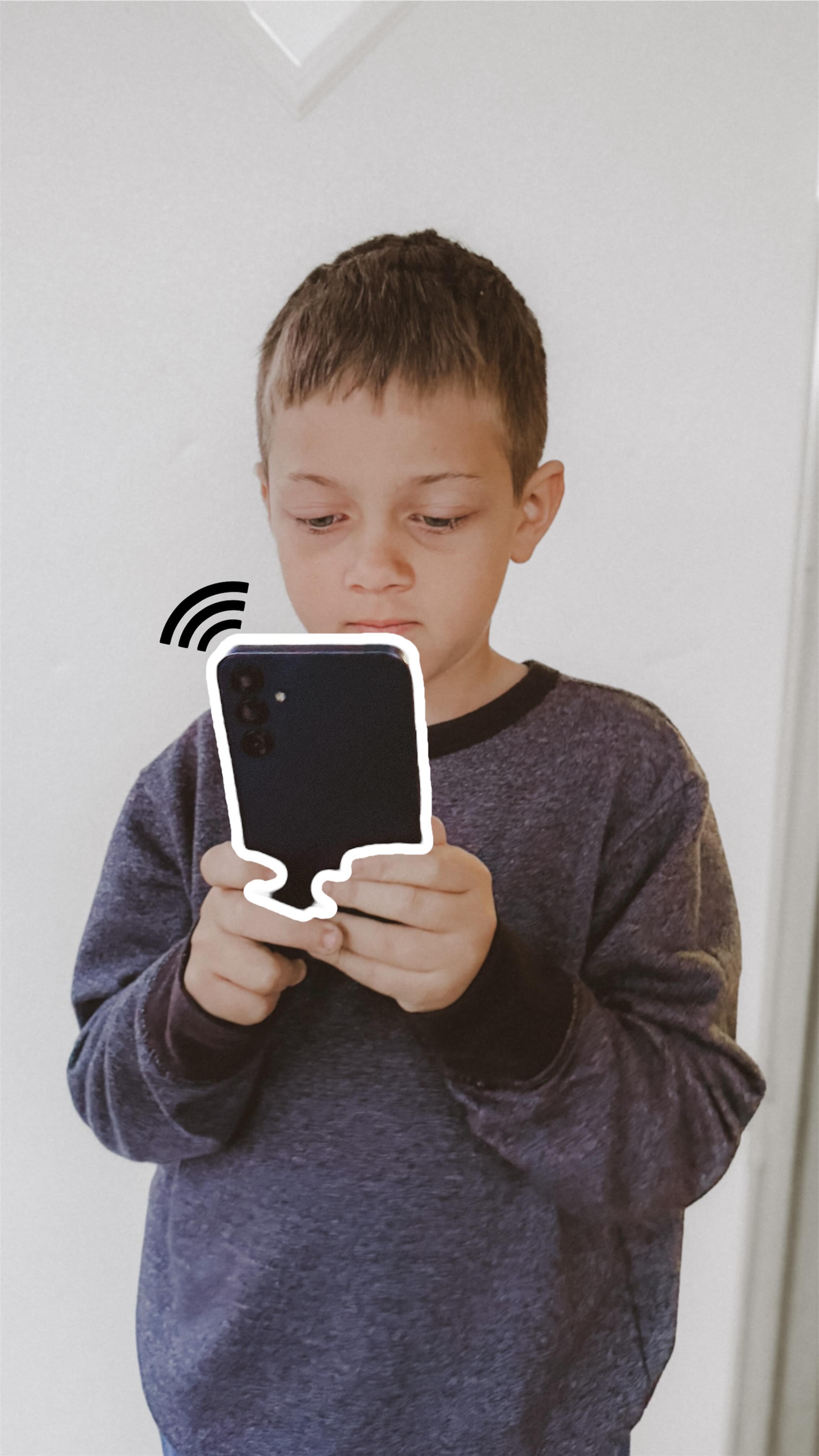 Instagram post by @heyemilyc for Bark. Caption reads: Navigating Parenthood in the Digital Age means....