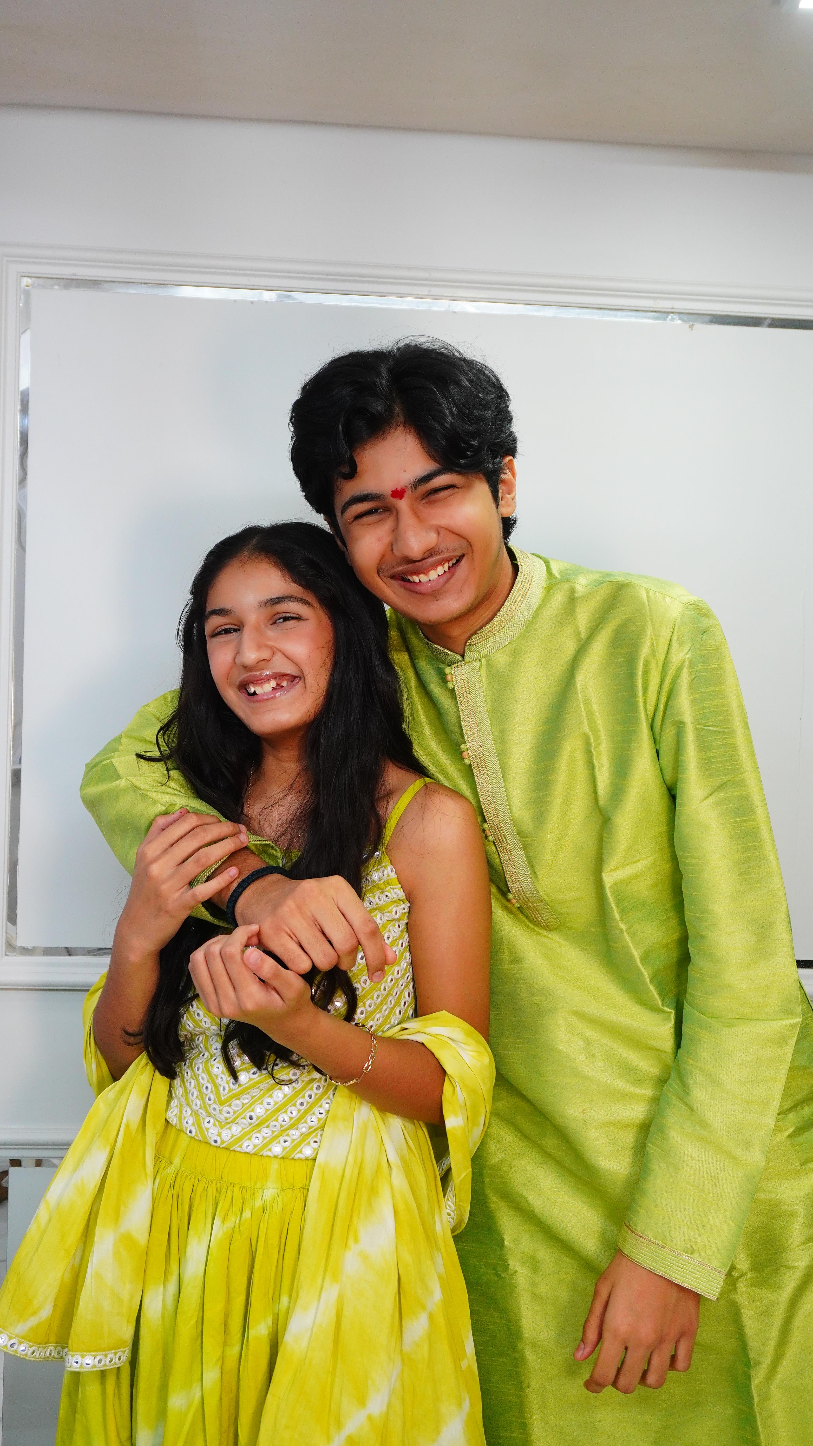 Instagram post by @jewel_narigara for Youva stationery. Caption reads: Bhai Dooj has always been super special for me,....