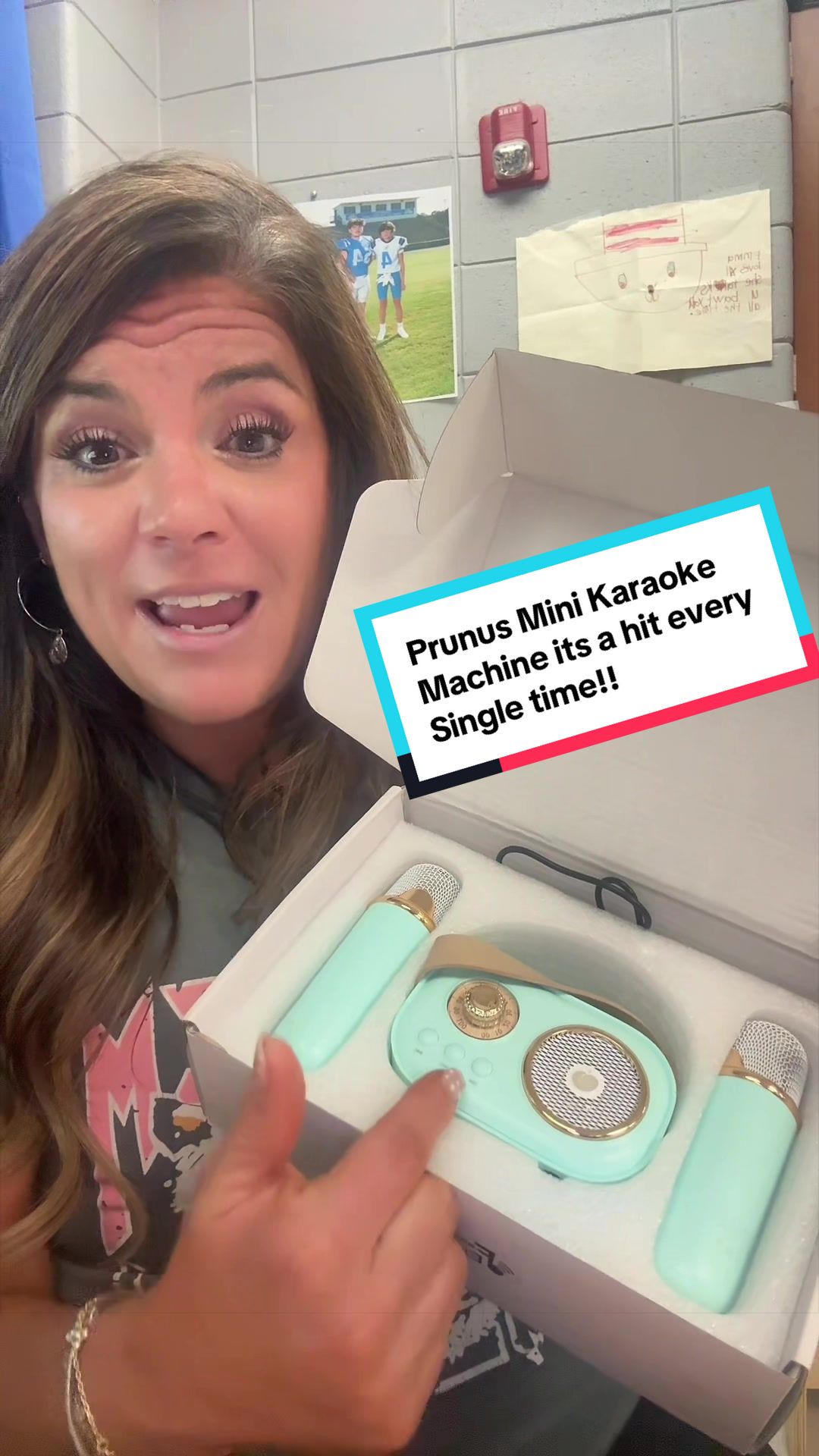TikTok post by @brookewright1414 for PRUNUS. Caption reads: [...] #teacherlife #prek #teachermusthaves....