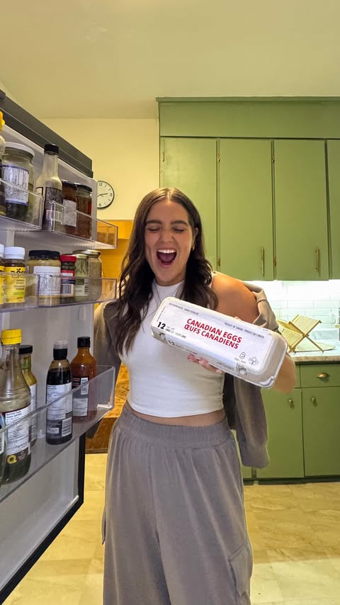 Instagram post by @allisonelang for Get Cracking. Caption reads: I may not be a chef, but I do know the power of a....