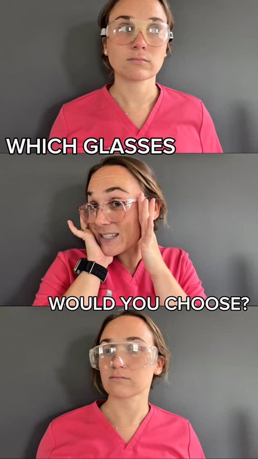 Instagram post by @haley.lives for Stoggles. Caption reads: [...] three…we all know which one wins 👀✨....