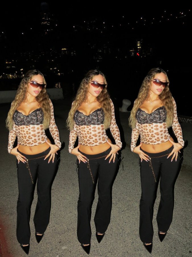 Instagram post by @flaviacucalon for IAMGIA. Caption reads: i’m your dream girl but you’re not my type 
#ad....