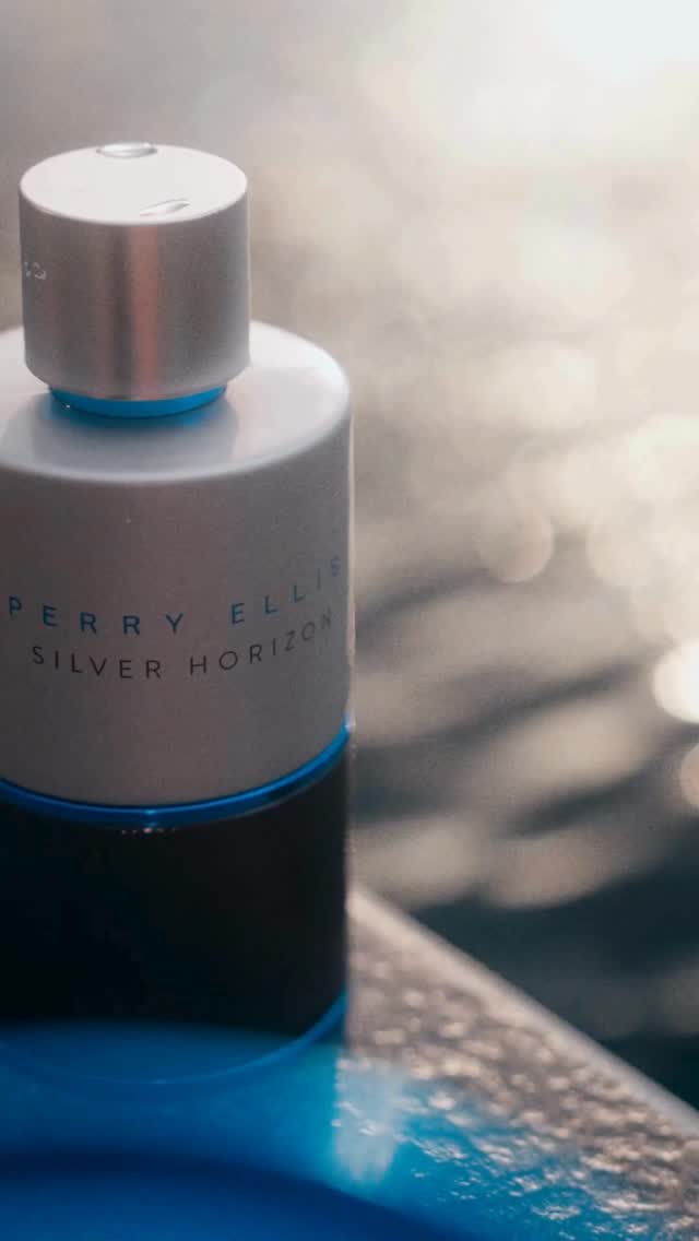 Instagram post by @erickelias for Perry Ellis. Caption reads: The horizon is no longer a limit. It’s an....
