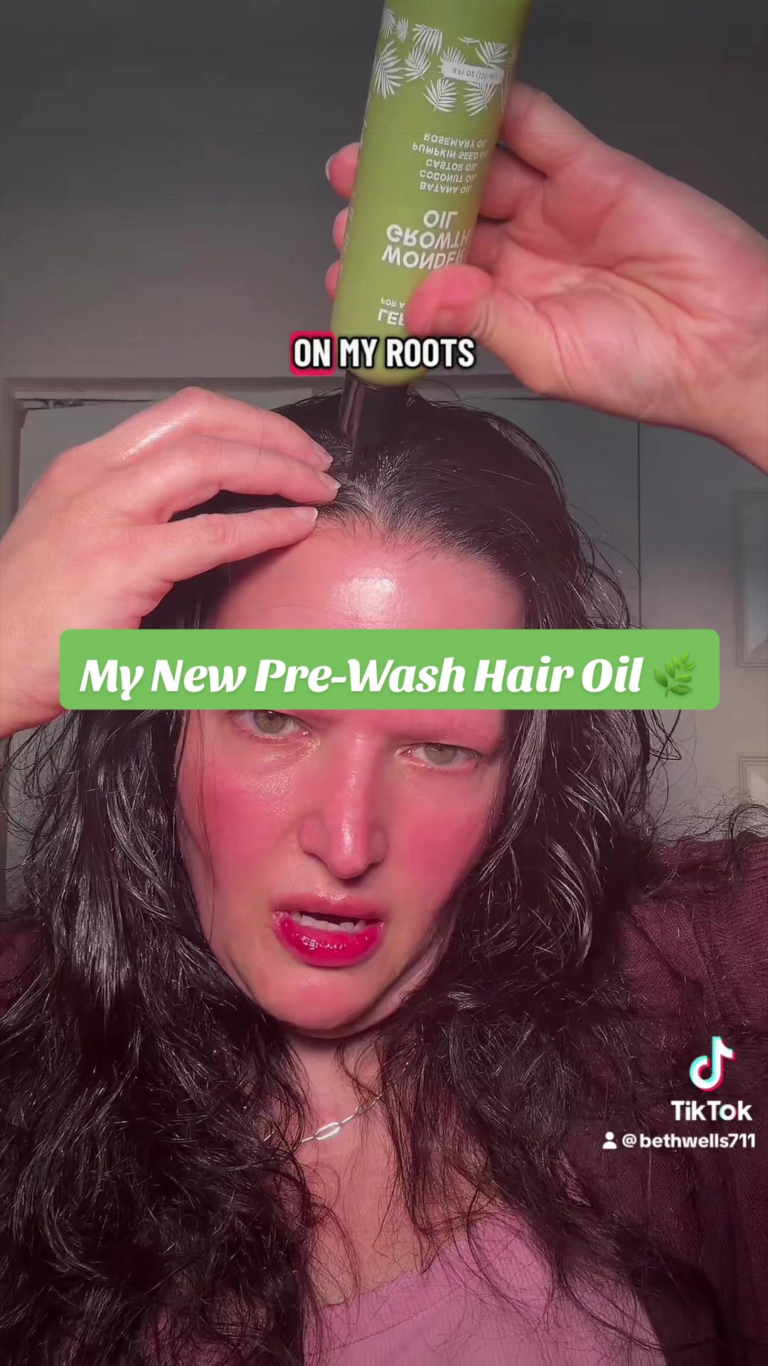 TikTok post by @bethwells711 for Lebanta Haircare. Caption reads: [...] listing is showing a BOGO deal 🛒@Lebanta....
