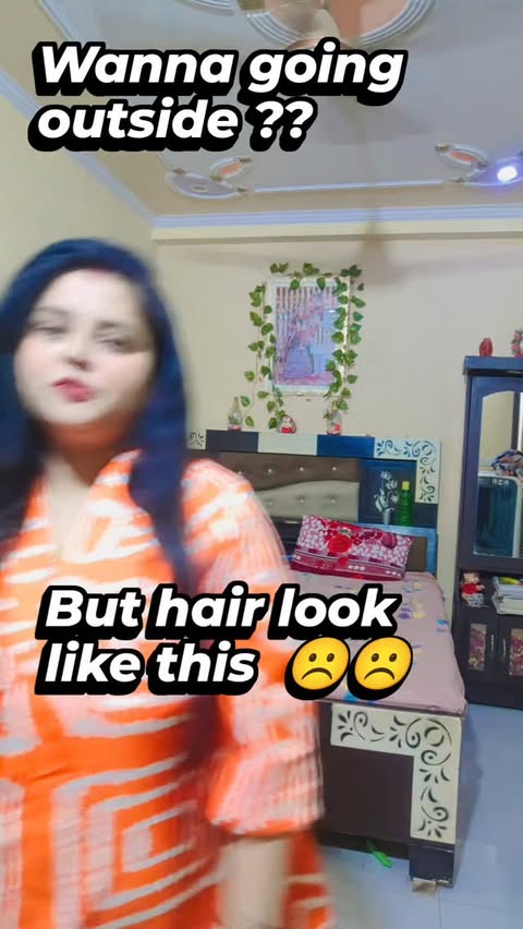 Instagram post by @bhartimishra_brahman for Ktein Cosmetics. Caption reads: 5 in 1 hot hair styler @kteincosmetics_official .....
