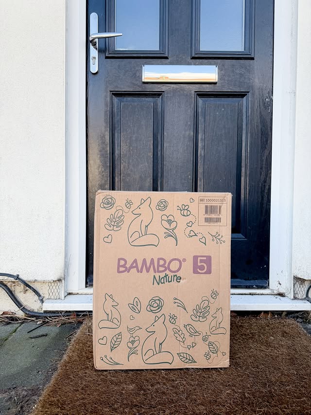 Instagram post by an influencer for Bambo Nature UK. Caption reads: AD @bambonatureuk is now available with [...].