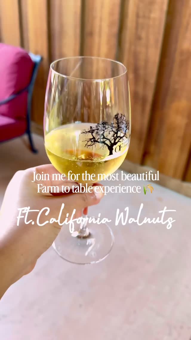 Instagram post by @aruna_vijay_masterchef for California Walnuts. Caption reads: Every time I thought this trip couldn’t get any....