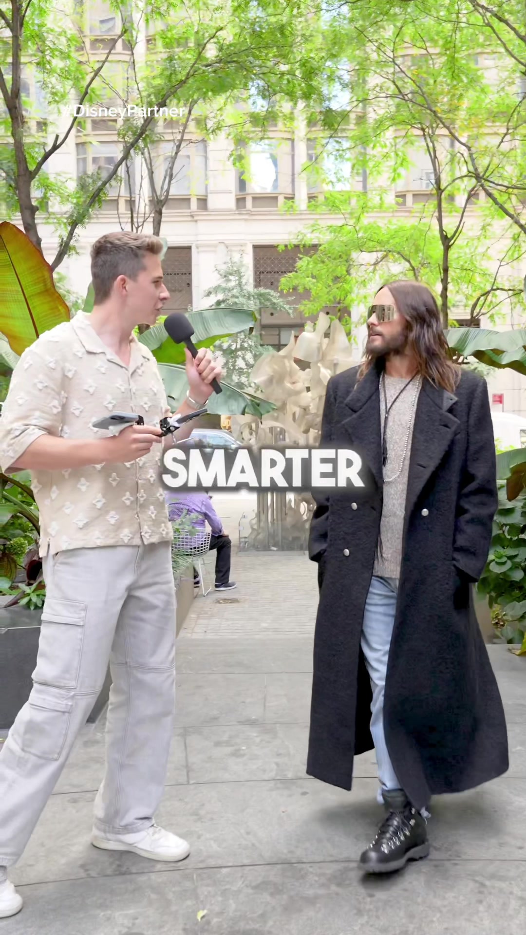 TikTok post by @chris.stocks for Disney Studios Indonesia. Caption reads: Do you think you’re smarter than AI?....