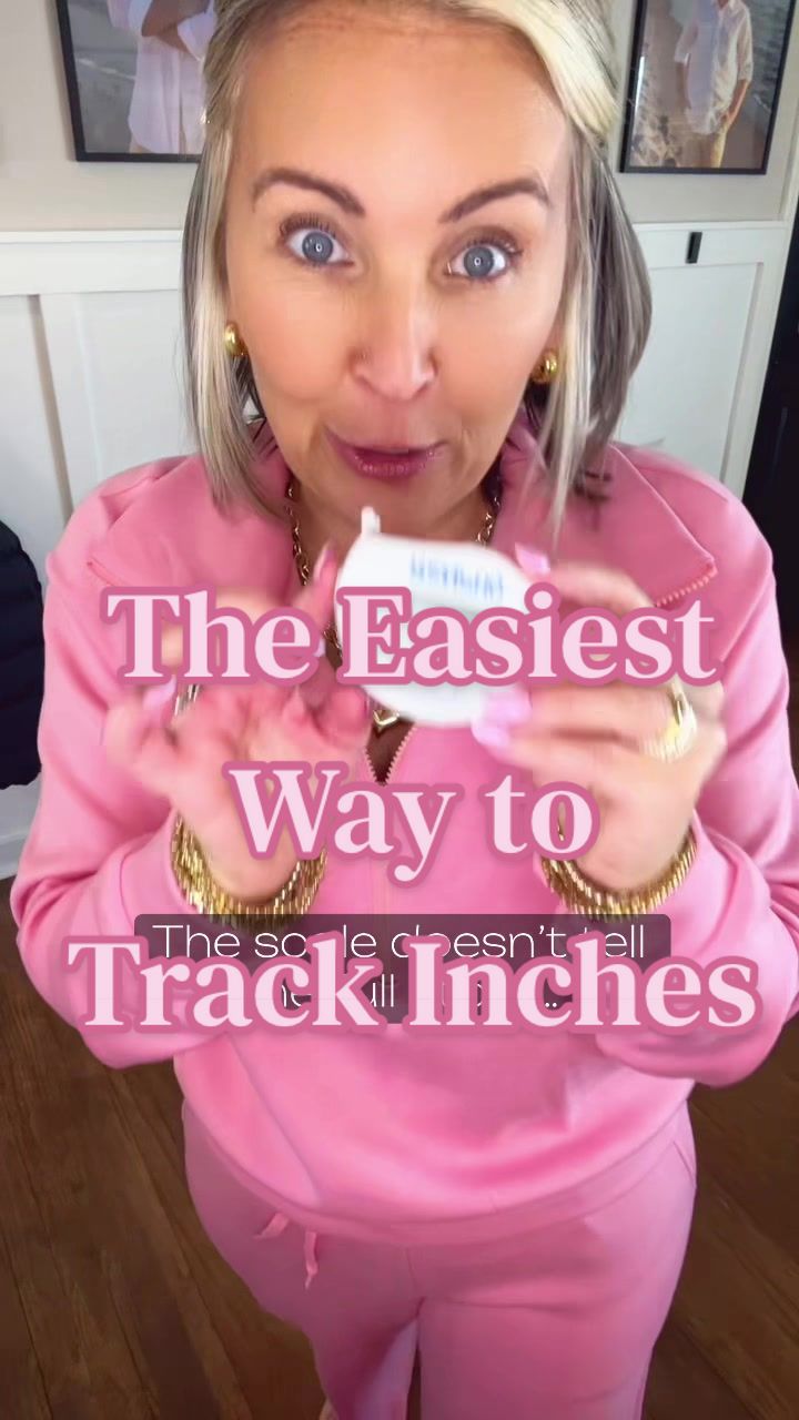 TikTok post by @kimberly7love for RENPHO. Caption reads: Progress over perfection 🤍 This makes tracking....