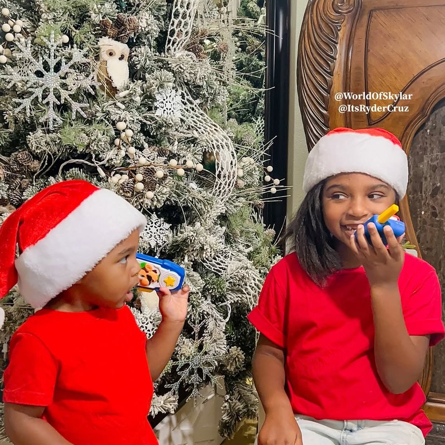 Instagram post by @worldofskylar for eKids. Caption reads: [...] The Super Mario Toy Walkie Talkies from....