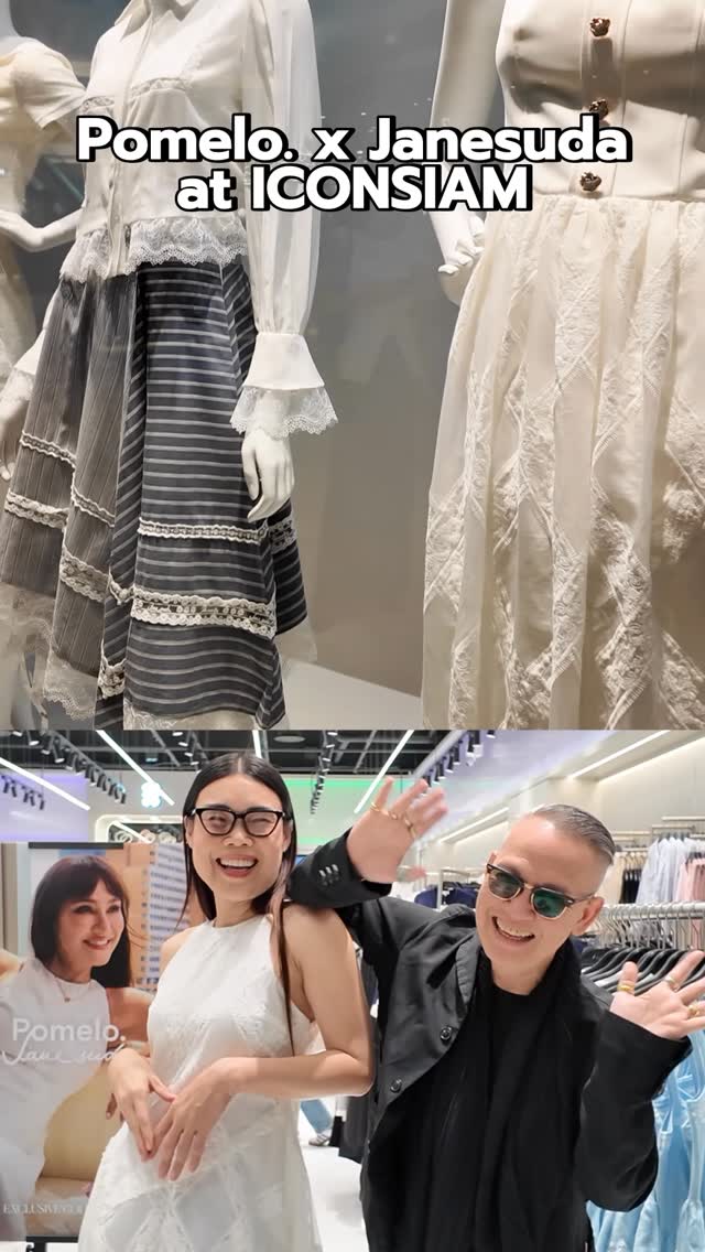 Instagram post by @tueslove for Pomelo Fashion. Caption reads: @pomelofashion X @janesuda_collection at 2nd....