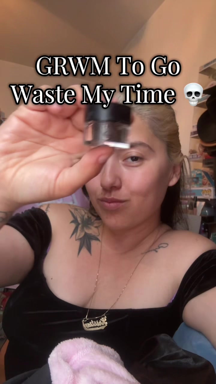 TikTok post by @kristianvalerie_ for Lilly Lashes. Caption reads: [...] palette & epic ink liner  @Lilly Lashes self....