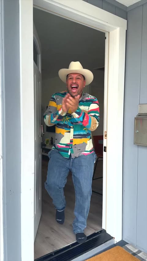 Instagram post by @jaymendoza for chevrolet. Caption reads: When you surprise your dad with a New @chevrolet....