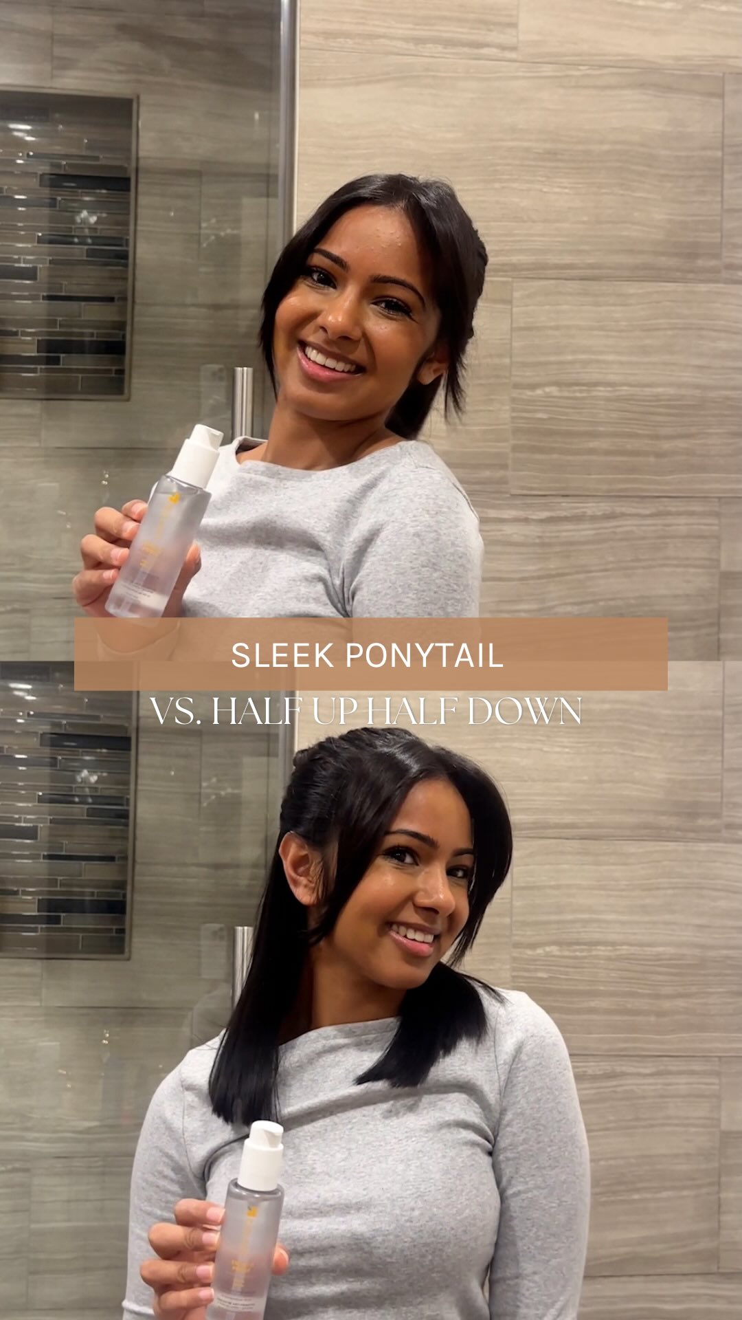 Instagram post by @haiirologybyjen for Biolage. Caption reads: A sleek hairstyle isn’t complete without a good....