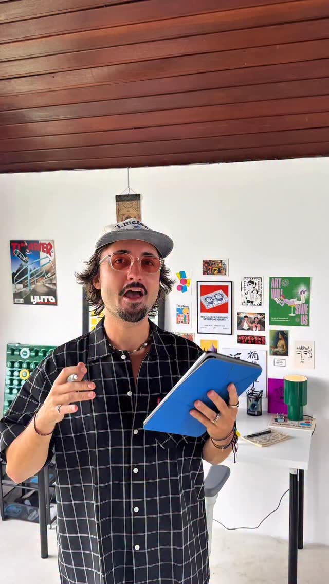 Instagram post by @whythepigment.studio for Gelato. Caption reads: Turning my designs into real products has honestly....