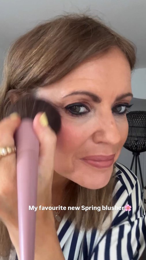 Instagram post by @carolem_beauty for Ciaté London. Caption reads: You know how I love my blusher and when I kept....