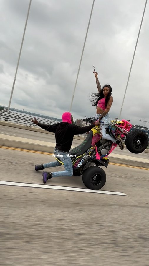 Instagram post by @poloking_shawty for Suzuki. Caption reads: 🔥🔥Summer Time With Polo In Dc Gonna Be Litt 🔥🔥....