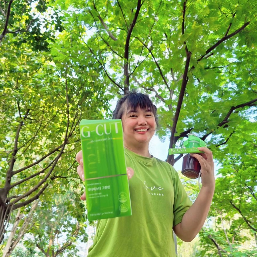 Instagram post by @algeleth.mika.pardo for Esther Formula. Caption reads: 𝐄𝐬𝐭𝐡𝐞𝐫 𝐅𝐨𝐫𝐦𝐮𝐥𝐚 𝐆𝐫𝐞𝐞𝐧 𝐂𝐮𝐭....