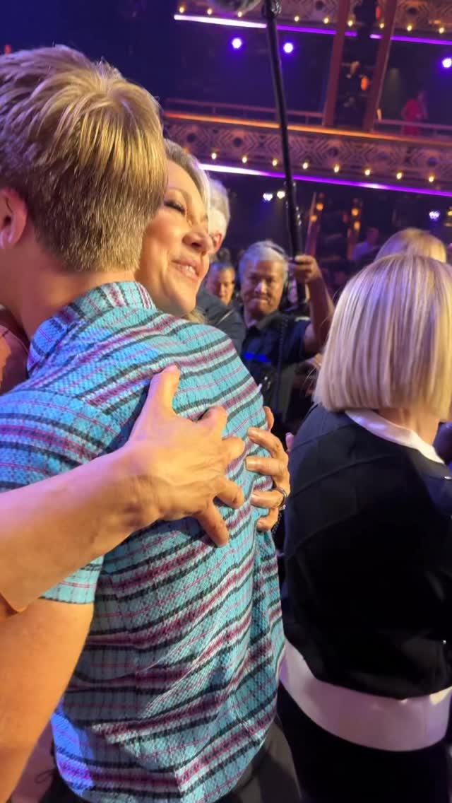 Instagram post by @ginger_zee for Good Morning America. Caption reads: @robinrobertsgma chats with @ginger_zee about his....