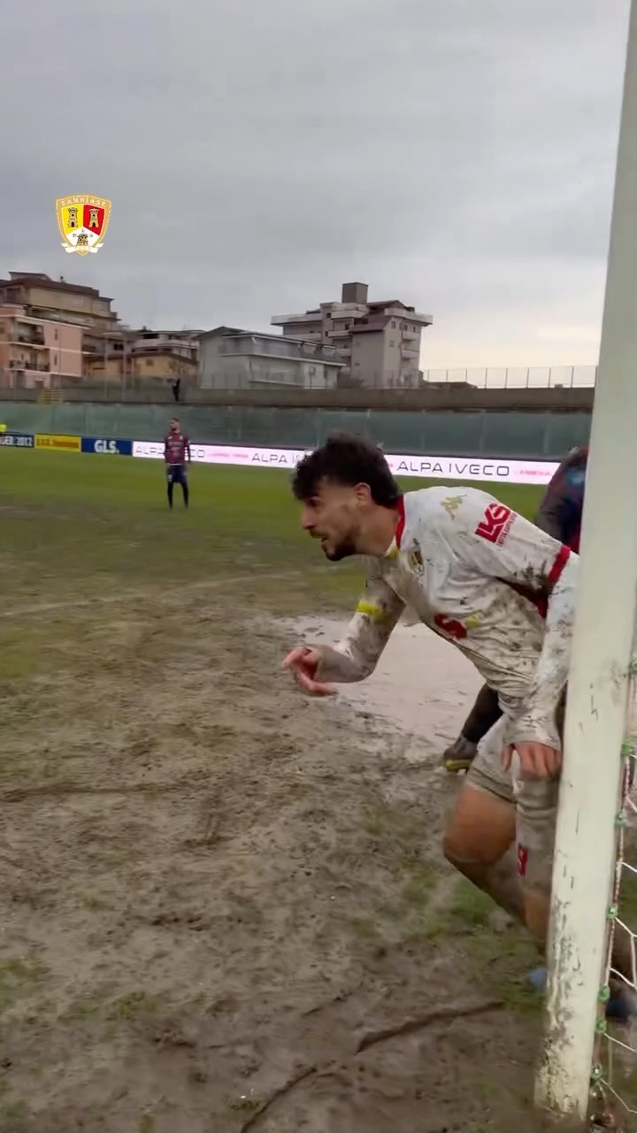 Instagram post by @goffreedoo for Copa90. Caption reads: Serie D is not for the faint of heart.
