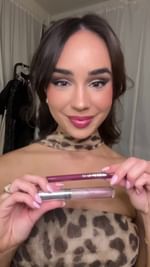 Instagram post by @laura_walter for eCosmetics. Caption reads: Loving the way @laura_walter applies her go-to lip....