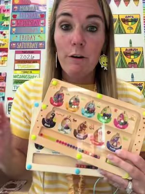 TikTok post by @kelesmodge07 for Vvinca. Caption reads: [...] #prekteacher #puzzle #elementaryschool....
