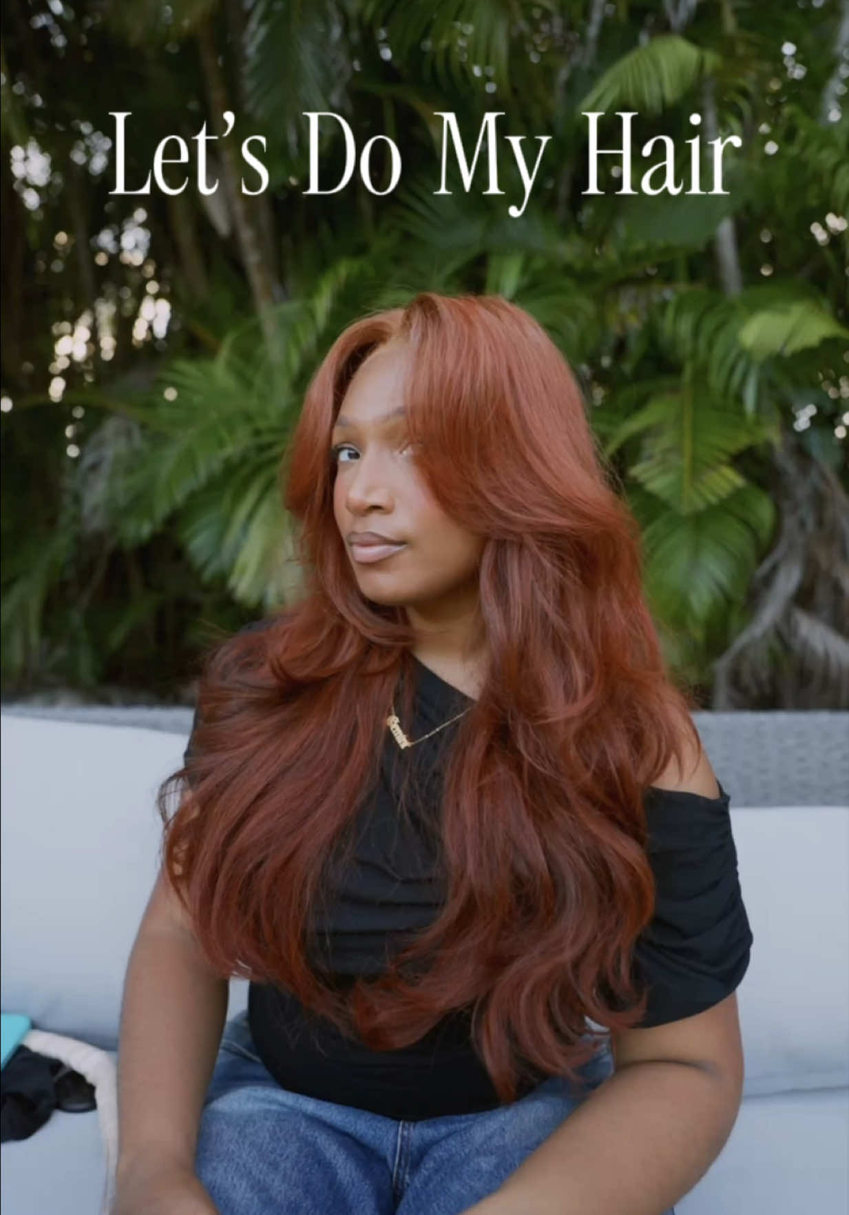 TikTok post by @laurenthelolife for Amika. Caption reads: I love a good hair refresh! @amika kinda ate with....