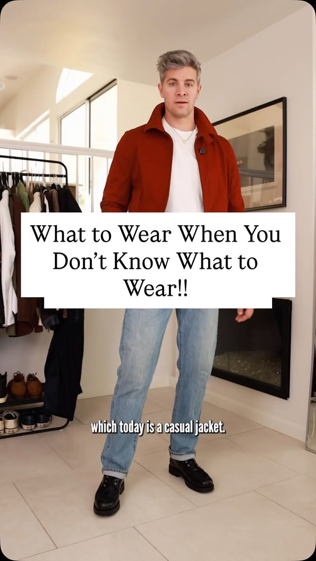 Instagram post by @parkeryorksmith for Movado. Caption reads: My getting ready process with the @movado Heritage....