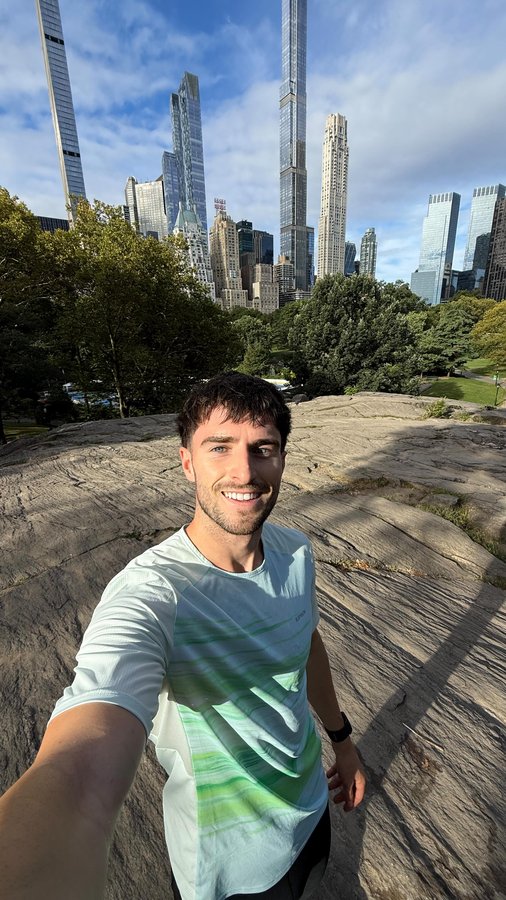 Instagram post by @seanhill_13 for Decathlon. Caption reads: Marathon prep tips with @decathlon_ireland....