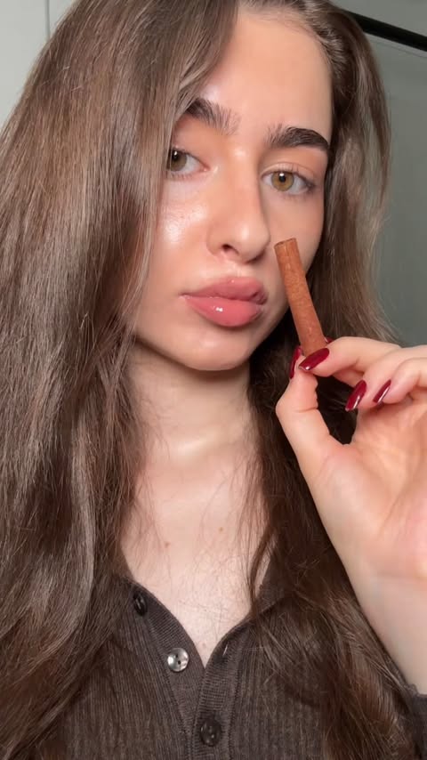 Instagram post by @danicolexx for COSRX. Caption reads: [...] glossy, hydrated and tinted with the @cosrx....