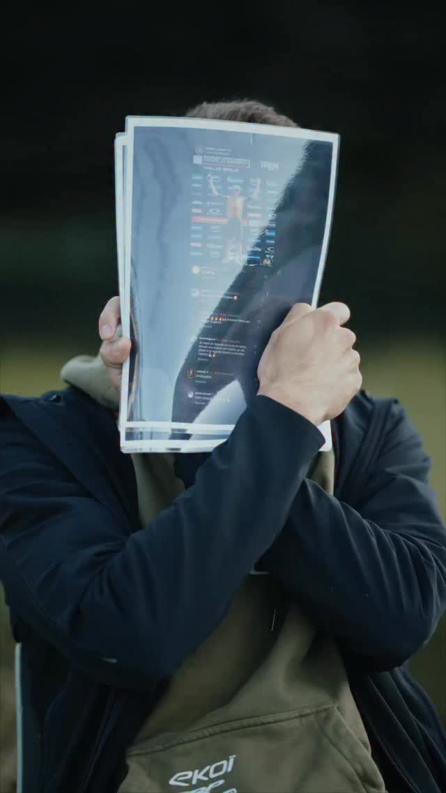 Instagram post by @origine_racingdivision for Michelin. Caption reads: @mathis_azzaro reacts to your comments and looks....