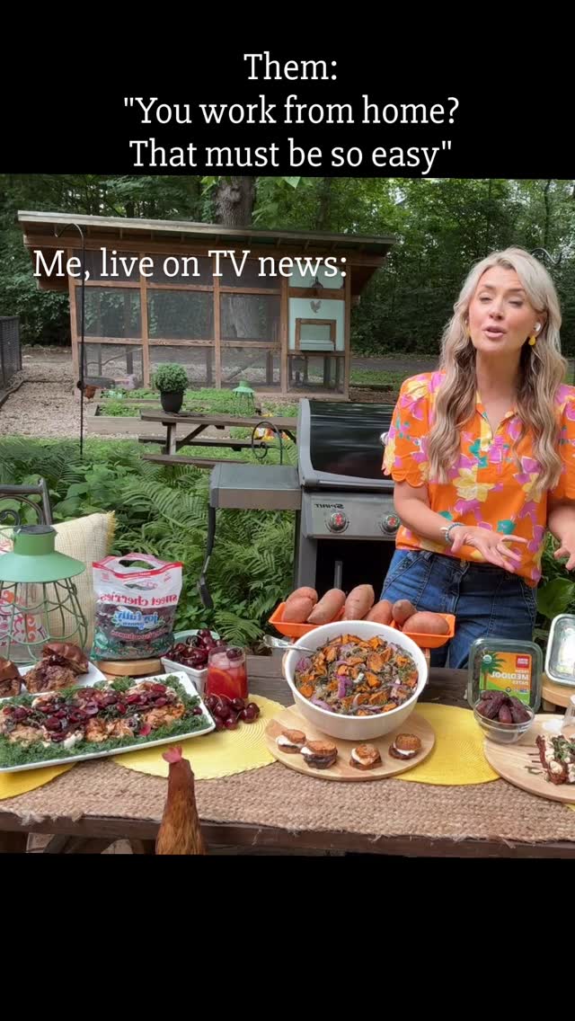 Instagram post by @annessachumbleyrd for NC Sweetpotatoes. Caption reads: [...] an amazing brand partner along with....